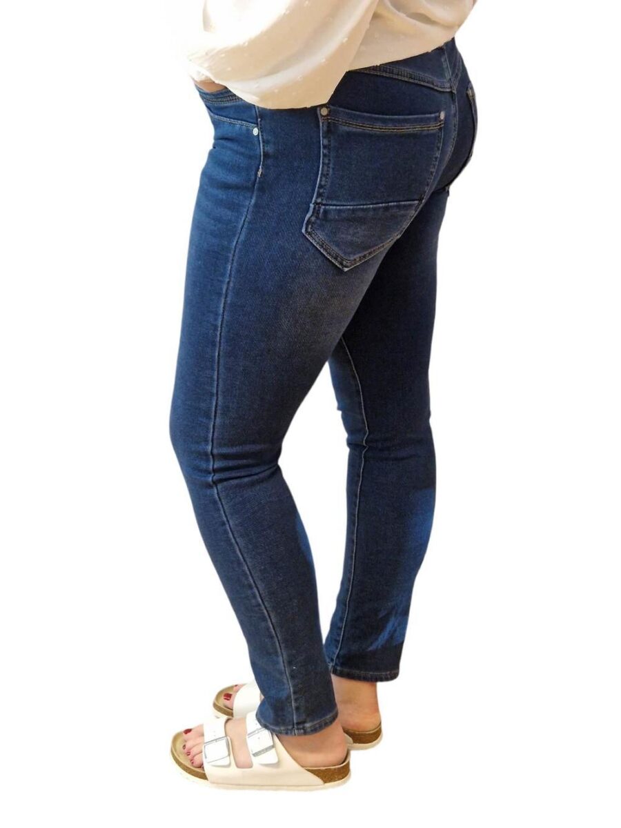 Mørk Jeansblå